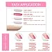 Lagunamoon Base Coat y Top Coat Semipermanentes, 2pcs Kit de Uñas de...