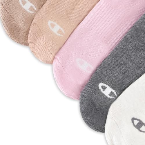 Image of Champion Women's Low Cut Breathable Moisture-Wicking Athletic Socks, 6-Pack