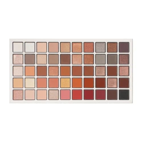 SHOPAAREL Wedding Bell 50 Color Eyeshadow Palette Highly Pigmented Blendable Long Lasting Matte And Shimmer Shade For Party For Women Girls, Multicolor-image-3