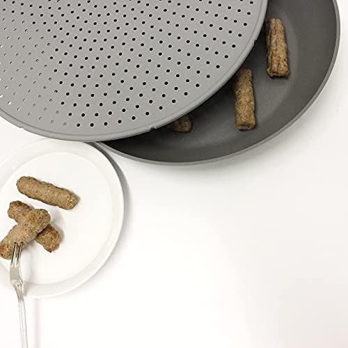 Berghoff Studio Silicone Splatter Screen, 13", Gray #TOP3