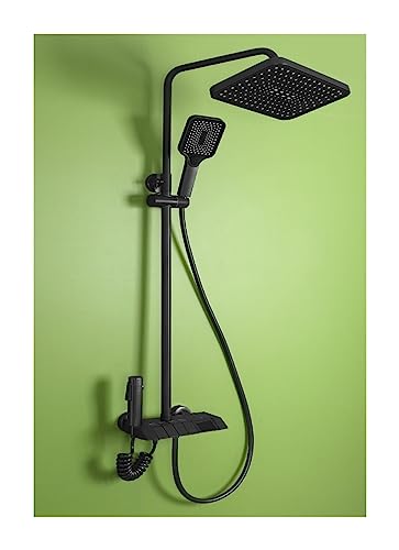 Ensemble de robinets douche à affichage numérique auto-alimenté - 2