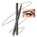 Eyebrow Pencil Eyebrow Microblading Pen, Eye Makeup Eyebrow Pen Long-Lasting Waterproof Micro 4 Poin