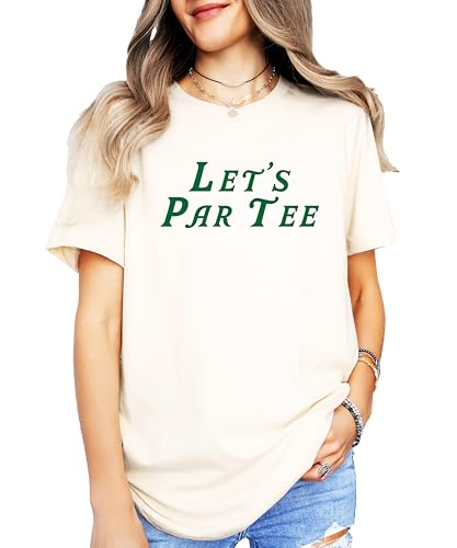 Olive Loves Apple Let's Par Tee Shirt for Men Women Youth and Kids Golf Tee2