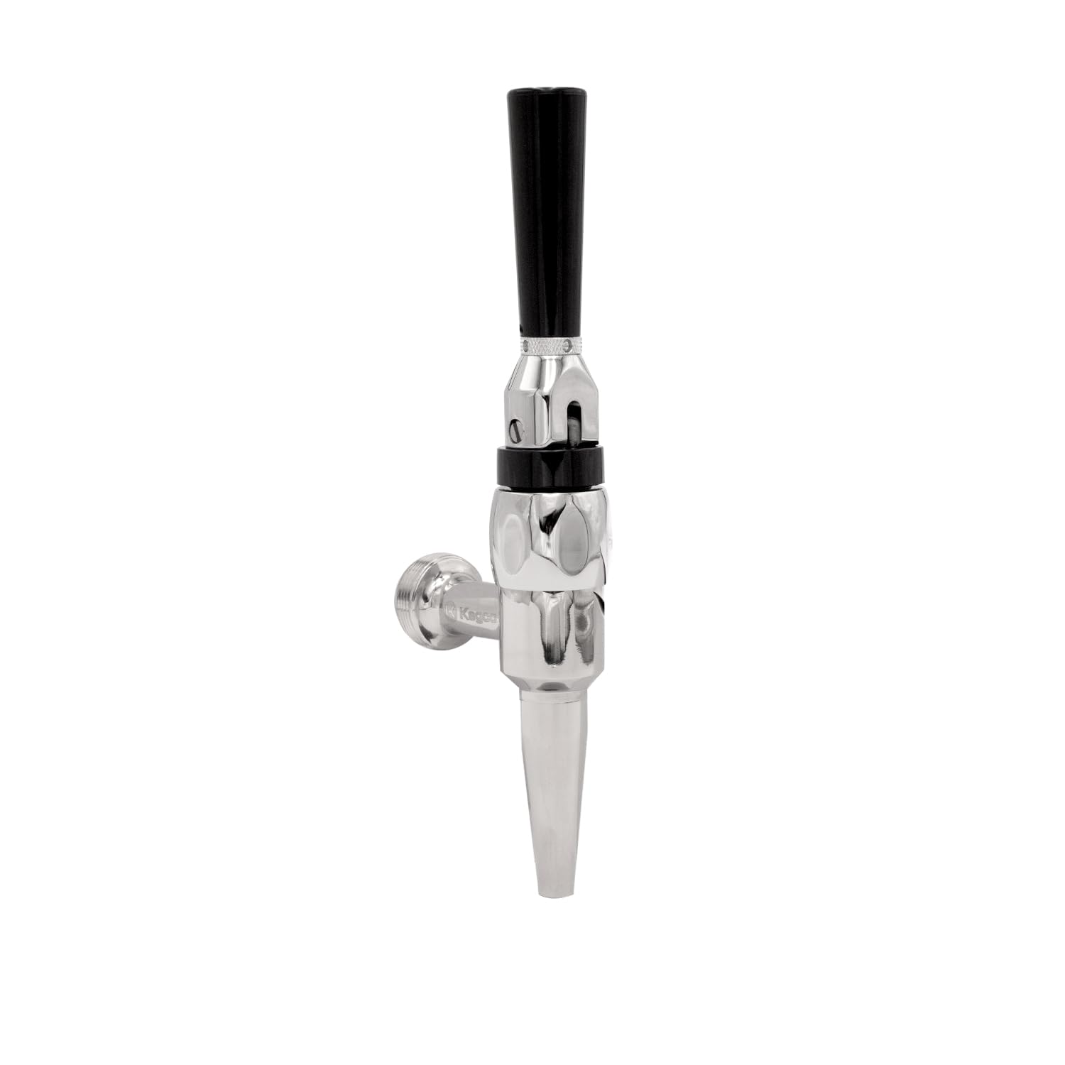 Kegco GSF-C - Grifo de cerveza Stout, acero inoxidable, cromado