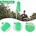 kowaku Fishing Flasher Accessory 11 inch Lightweight Effectively Convenient Salmon Flasher Lure Tackle for Trout Fresh Saltwater, Green