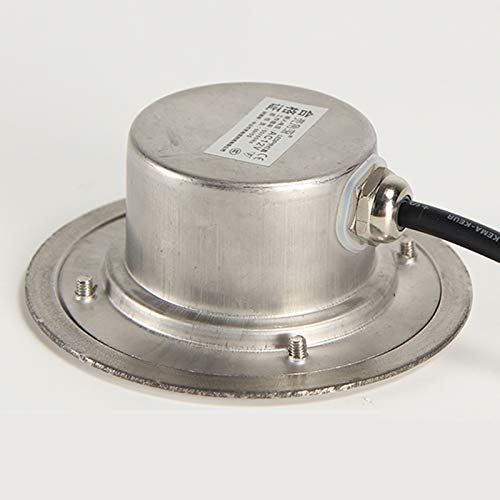 Spots encastrables de terrasse LED vert 220V - Éclairage extérieur inox 4cm