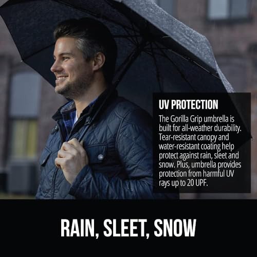 Image of Automatic Open Travel Umbrella with Wind Vent,Umbrella big size for men, Umbrella for girls, Umbrellas for rain,Windproof Umberalla Large for Man,Women