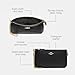 Coach Crossgrain Leather Wristlet w Chain