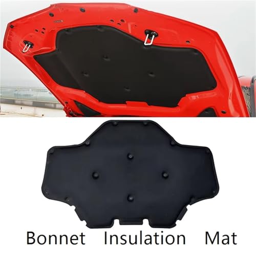 Isolant capot moteur BMW X4 G02 anti-bruit avec boucles
