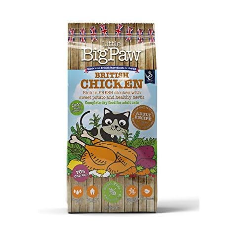 Little BigPaw British Chicken Complete Food for Adult Cats 1.5 kg Cover