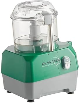 Pro Series Commercial 3 Qt. Clear Batch Bowl Food Processor - 1 hp