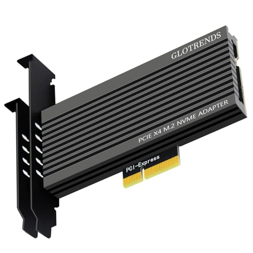 GLOTRENDS PA15 M.2 NVMe to PCIe 4.0 X4 Adapter
