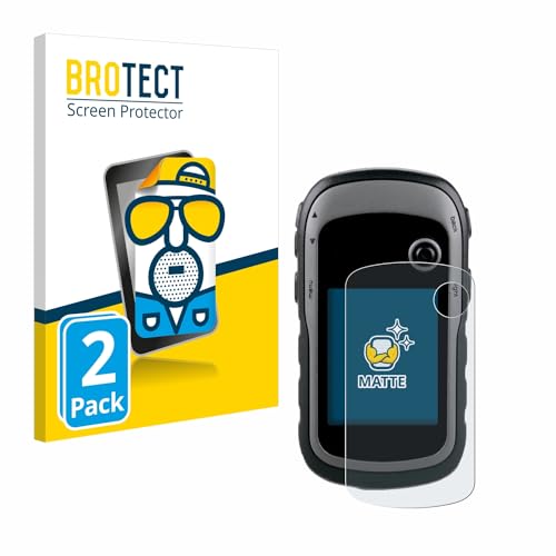 BROTECT Protector Pantalla Anti Reflejos para Garmin eTrex 30x (2 Unidades) Película Mate Anti Huellas