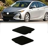 fitfoyo 1 Pair Car Front Left Right Bumper Tow Hook Cover Towing Eye Cap for Toyota Prius Prime 2017 2018 2019 2020