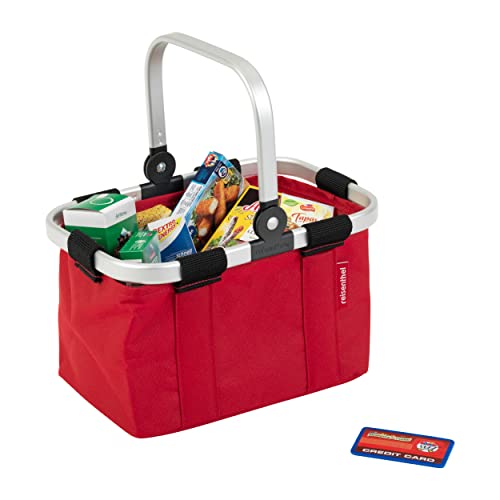 Theo Klein 9619 Reisenthel - Panier à Provisions Carrybag Mini I Panier avec Boîtes D'Accessoires pour la Boutique I Jouet pour Enfants à Partir de 3 Ans