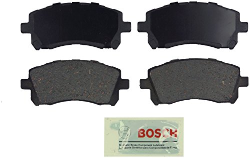 Bosch BE721 Blue Disc Brake Pad Set for Subaru: 1998-02 Forester, 1998-02 Impreza, 1997-01 Legacy, 2000-01 Outback - FRONT
