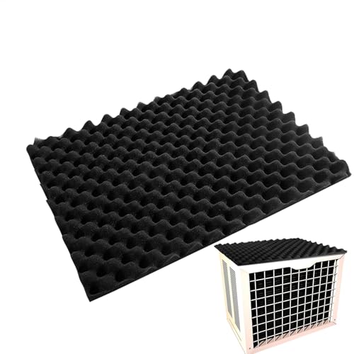 AC Drip Cushion, Window Air Conditioner Drip Cushion | Stop Release Noise Magnetic Cushion Pad | Outdoor Unit Dustproof Cuttable Mat for Lovers, A