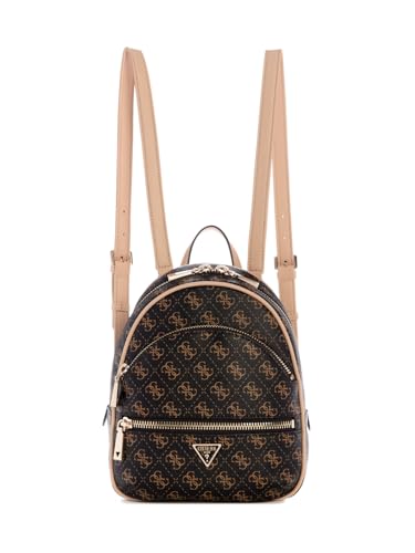 GUESS Mochila feminina Manhattan II, Marrom, One Size