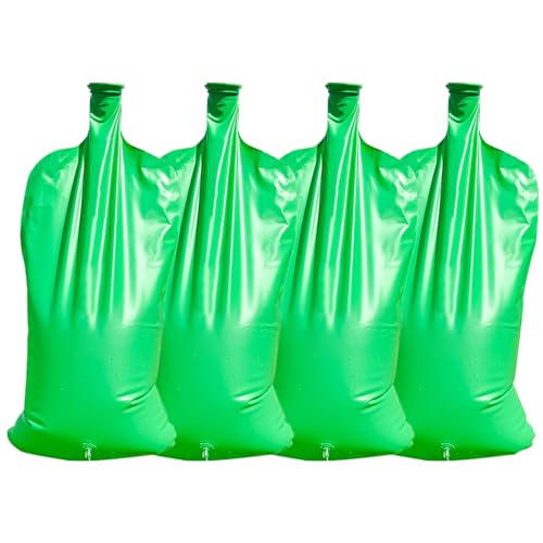 Sac d'irrigation pour arbres et jardinage, lot de 4 pochettes goutte à goutte 15 L