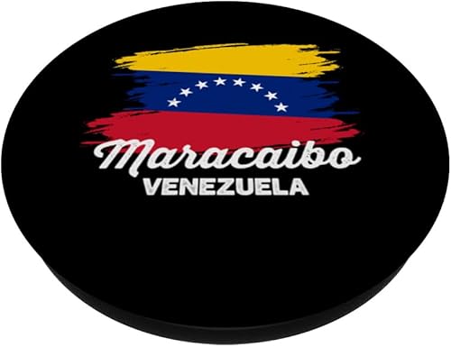 Miniatura 2 de Maracaibo Venezuela Travel Souvenir Bandera Venezolana Trip PopSockets Estándar PopGrip