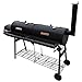 vidaXL Barbecue con Affumicatore XL Nero Griglia Grill Girarrosto Spiedo BBQ