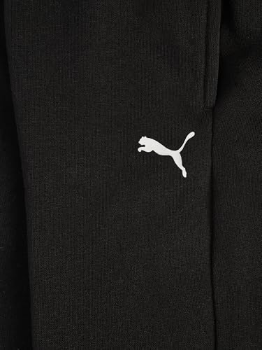 Puma Boys' Essential Basics Logo Fleece Joggers, Elastic Waistband, Side Seam Pockets4
