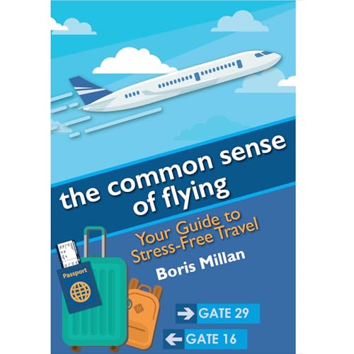 the common sense of flying Audiolibro Por Boris Millan arte de portada