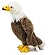 Uni-Toys - Weißkopfseeadler - 24 cm (Höhe) - Plüsch-Adler, Vogel - Plüschtier, Kuscheltier