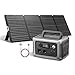 ALLPOWERS Solargenerator R600 mit 200W Solarpanel SP033, 299Wh LiFePO4 Tragbare Powerstation, 600W AC/100W USB-C Ausgang, 1 Std. Schnellladung für Outdoor, Off-Grid, RV, Notfall