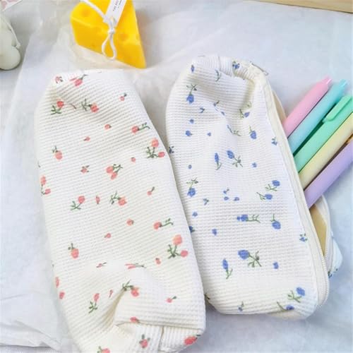 Image of Jowxsx Girly Pencil Case, Floral, Cute Case, Pencil Pouch, Girly, Pouch Floral, Pencil Case for Teen Girls, Personal Organizers