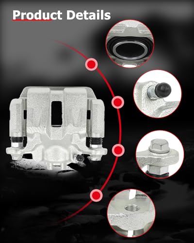 Image of cciyu 19B2929 19B2928 Rear Left & Right Brake Calipers With Bracket For Honda For Odyssey 2005-2010