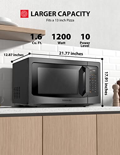 Toshiba ML-EM45P(BS) Countertop Microwave Oven