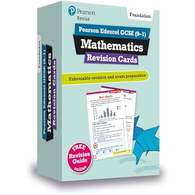 Pearson REVISE Edexcel GCSE Maths (Foundation) Revision Cards - for 2026, 2027 exams