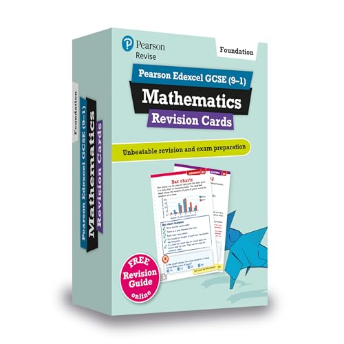 REVISE Edexcel GCSE (9-1) Mathematics Foundation Revision Cards: includes FREE online Revision Guide (REVISE Edexcel GCSE Maths 2015)