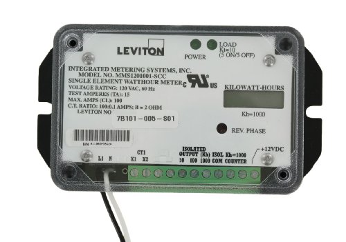 Leviton 7B101-S01 EB 1PH2WI MINIM 120V SELFCNT CTR LCD100A