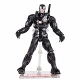 marvel legends captain america civil war war machine 【Design Concept】: figura coleccionable de la máquina Marvel War a escala de 7 pulgadas: los fanáticos, coleccionistas y niños por igual pueden disfrutar de esta figura de la máquina Marvel War de 7 pulgadas, inspirada en el personaje de Avengers: Endgame y el universo cinematográfico de Marvel.
