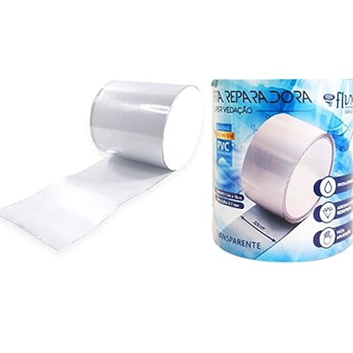 FITA TRANSPARENTE SUPER COLA TUDO IMPERMEÁVEL REPARA TUDO