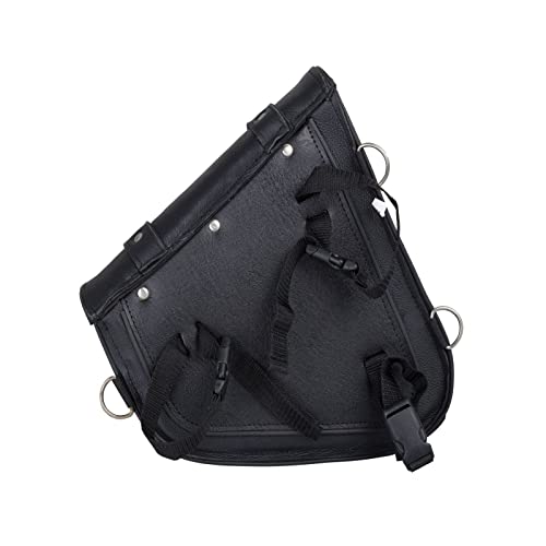 Gargoyle Bells SADDLE BAGS Premium Naked Leather Swing Arm Bag For Motorcycle Left Side Solo Bags Saddle Bags thumb #6