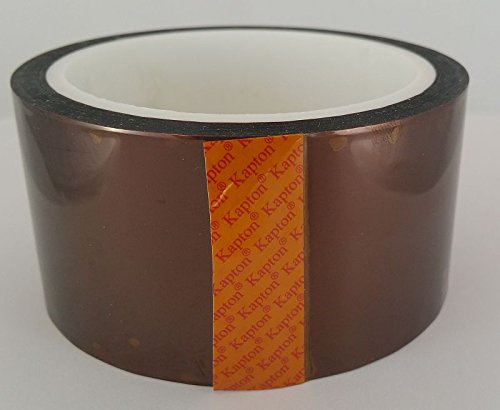 Preisvergleich Produktbild Hitzebeständiges Kapton Klebeband 50mm (made in Germany)