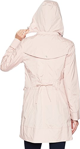 Image of Cole Haan Women's Back Bow Packable Hooded Rain Jacket