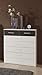 Produktbild Wimex Kommode/ Schubladenkommode Click, 7 Schubladen, (B/H/T) 103 x 91 x 40 cm, Weiß/ Absetzung Schwarz