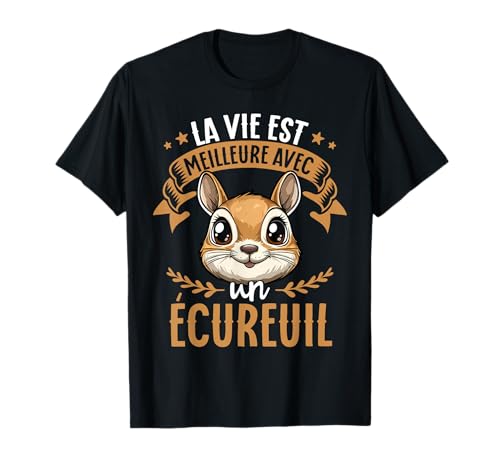 Je M'en Fous Je suis Un Écureuil - Écureuil Mignon T-Shirt