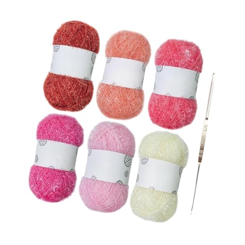 tuwiwol Paños de cocina de hilo Herramienta para principiantes que aman trabajar con poliéster para tejer Actividades costura platos Paños cocina Manualidades Proyecto bricolaje, Tipo C