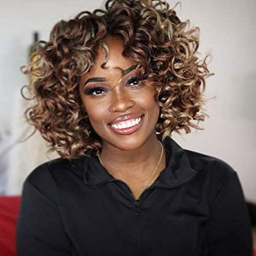 Pelokaa Ocean Wave Crochet Hair 12 Inch - 8packs Ombre Blonde Ocean Deep Wave Crochet Braids, Synthetic Braiding Hair Extensions (12 inch, T27)
