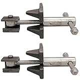 Buyers Products TGL3410ST2 Steel Tailgate Latch Assembly with Forged Steel Brackets and Clevis, 2 Pack