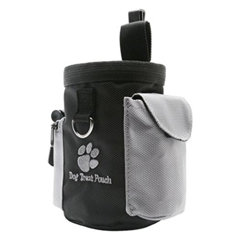 Bolsa Legendog para transporte de ração para cães com cordão e bolsa de treinamento para cães com bo