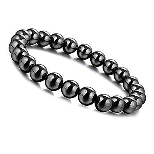 Bracelet En Hématite Naturel - Pour Homme Et Femme - Pierre énergétique élégante - 2