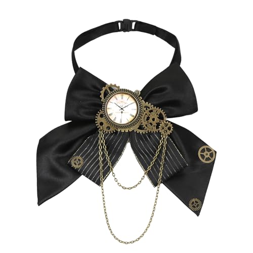 Meleager Pajarita Steampunk, Accesorios Steampunk Mujer,