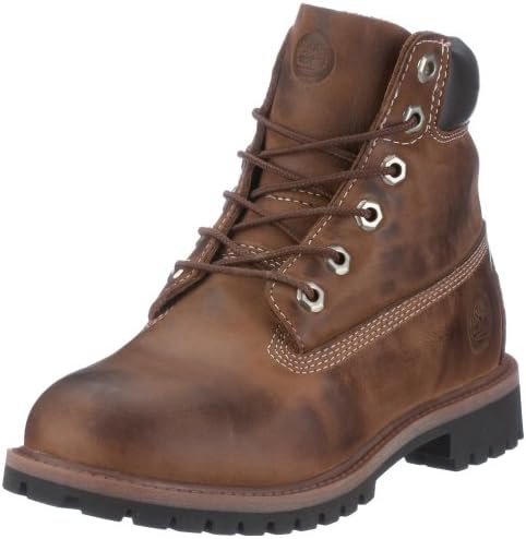 Timberland Authentics Boots 80914, Unisex Children's Boots, Brown (Burnished Brown Nubuck), brown, 37 EU