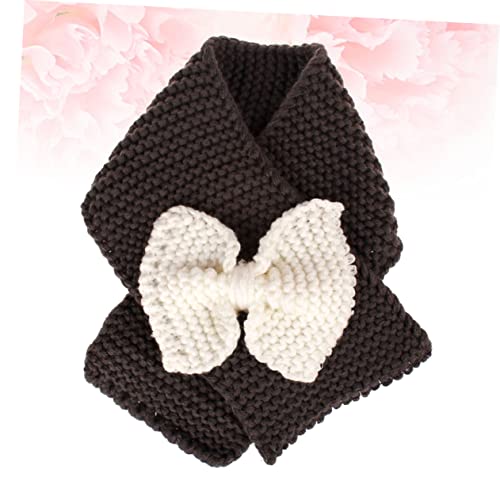 Winter Scarf Soft Chunky Knitted Neck Warmer with Design for Outdoor Cold Protection present for Boys and Dark4